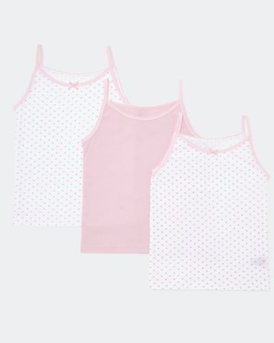 Strappy Vest - Pack Of 3 (2-10 years)